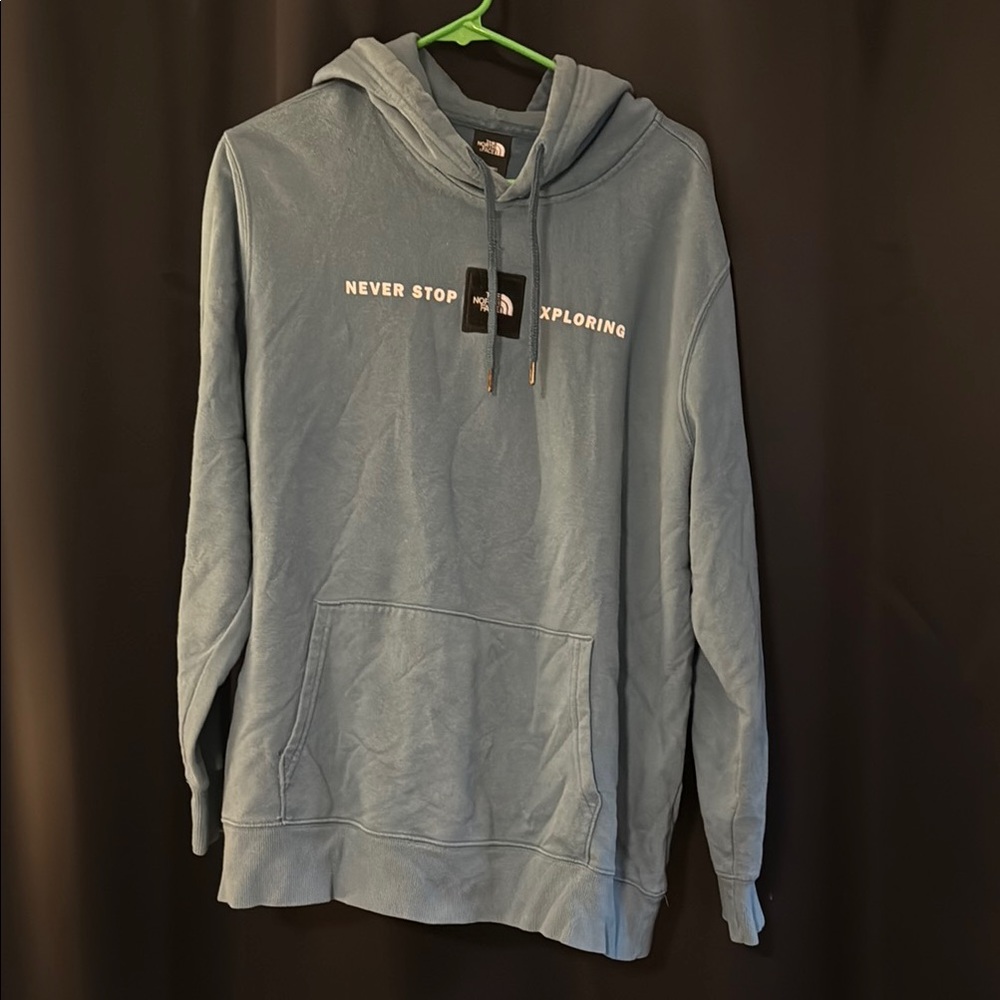 The North Face Blue Sweatshirt Casual Comfort